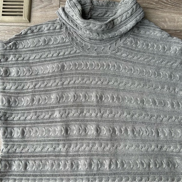 Eight Eight Eight Crowl Neck  Cable Knit Dolman Sleeve Sweater Tunics - Picture 6 of 14